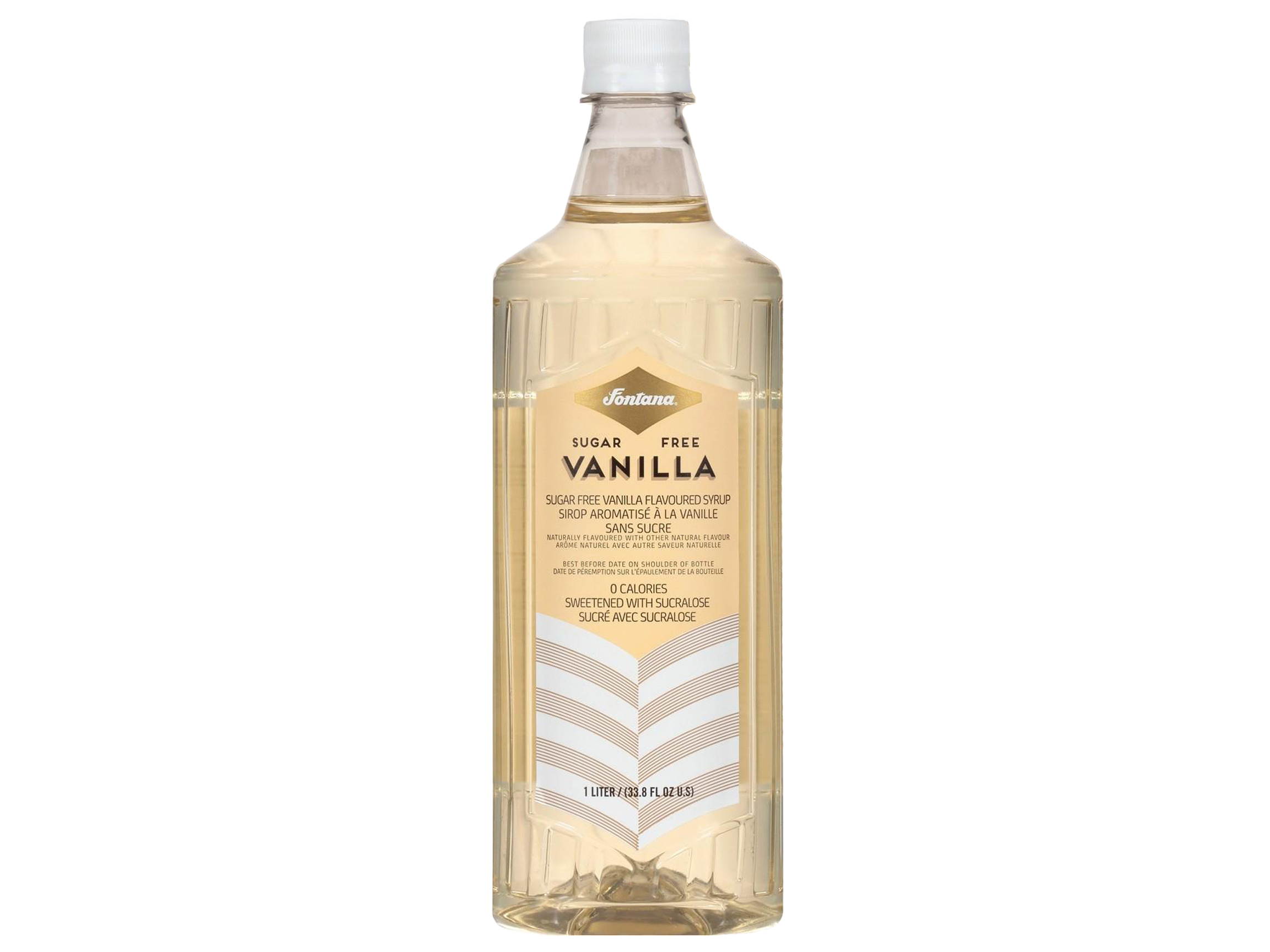 Starbucks 11071129 Sugar Free Vanilla Syrup, Vanilla, 1 Liter (1.06 Quarts) - 1 Each