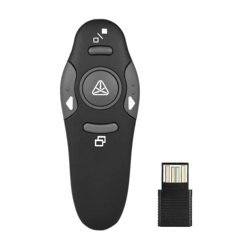 Wireless USB PPT Presenter &Remote Control Presentation Laser Pointer Pen 2.4GHz