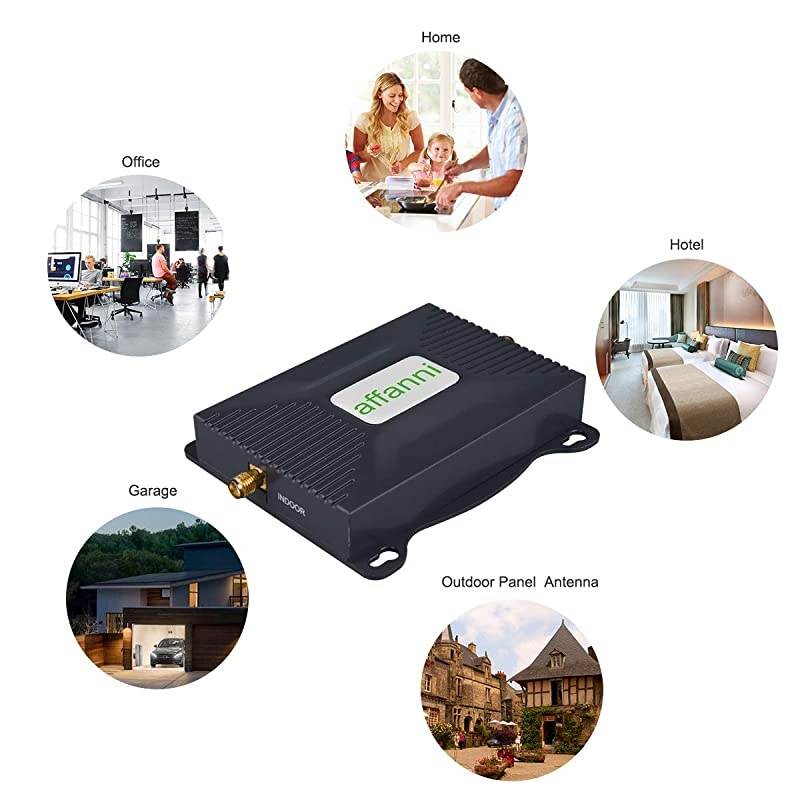 Cell Phone Signal Booster 4G LTE Signal Booster ATT Cell Phone Booster Extender US Cellular Band12/17 ATT Cell Signal Booster T-Mobile Cellular Booster Amplifier Repeater for Home House