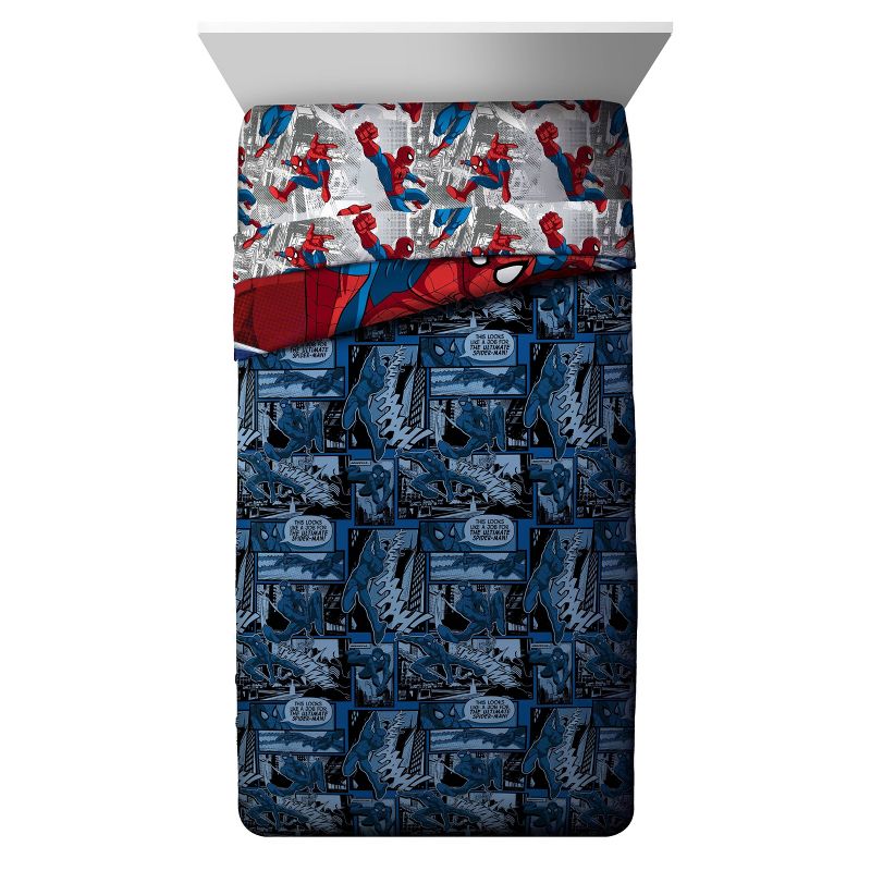 Full Spider-Man Burst Bed in a Bag