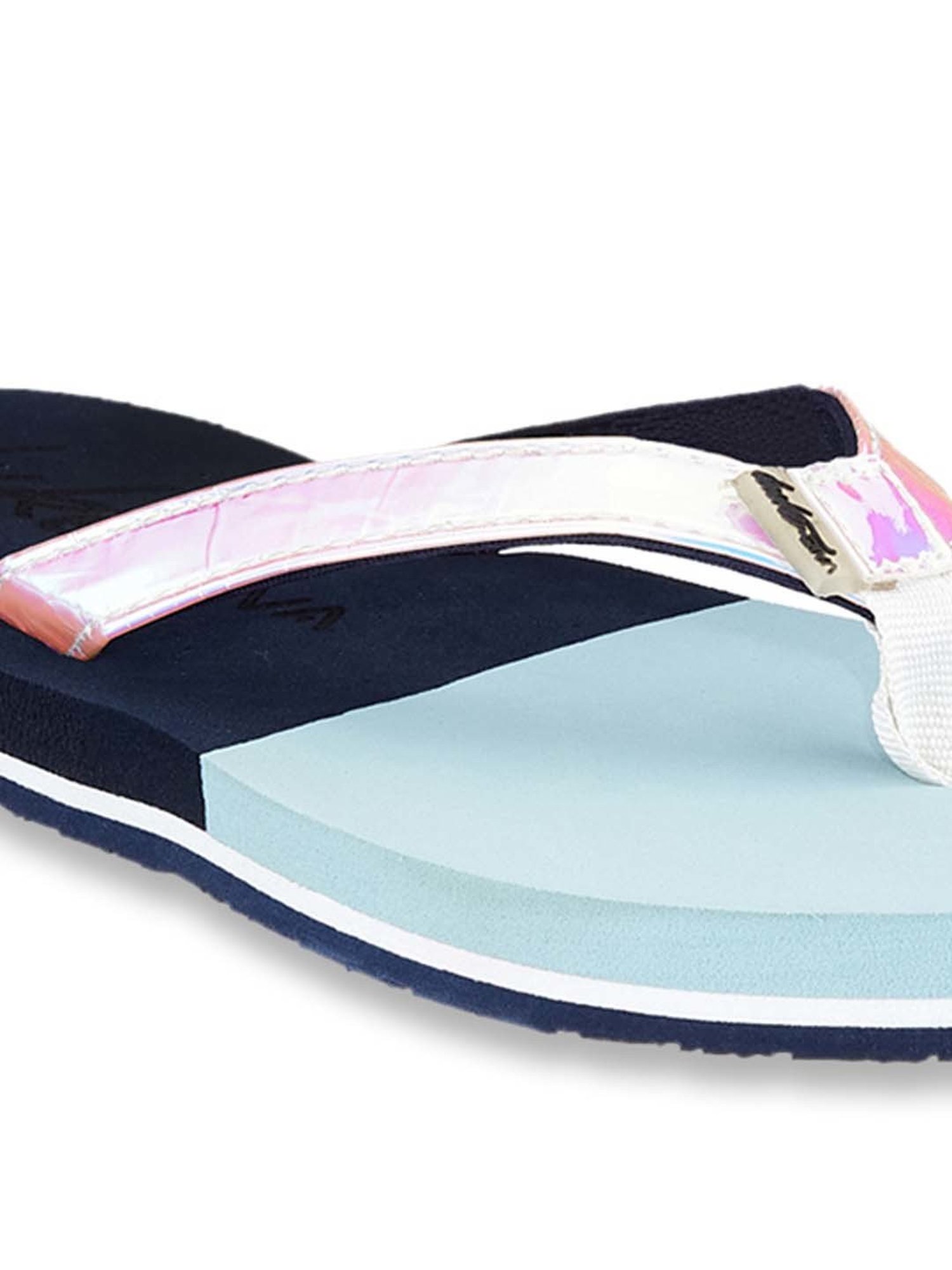 Duke Women's Sky Blue Flip Flops