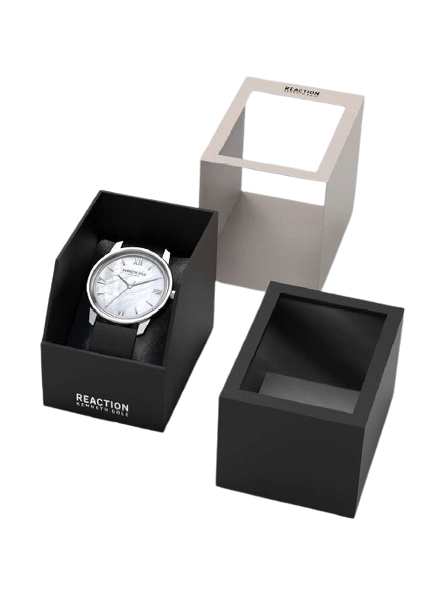 REACTION KENNETH COLE  Digital Stainless Steel Strap Watch for Women's  - KRWGJ9007906