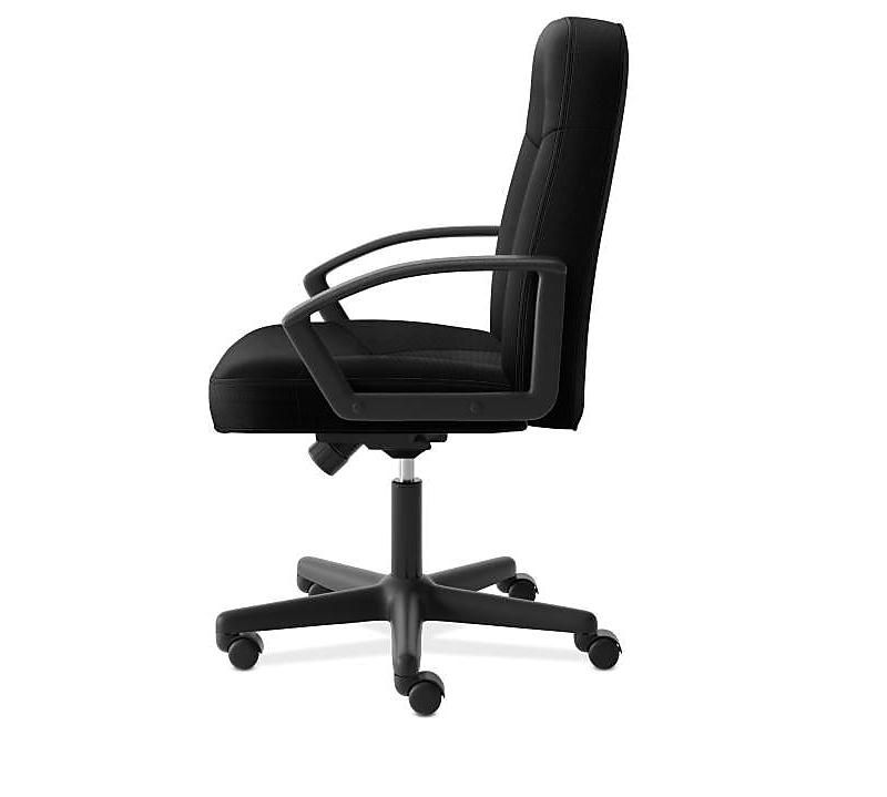 Basyx VL601 Series Executive High-Back Swivel/Tilt Chair Black VL601VA10