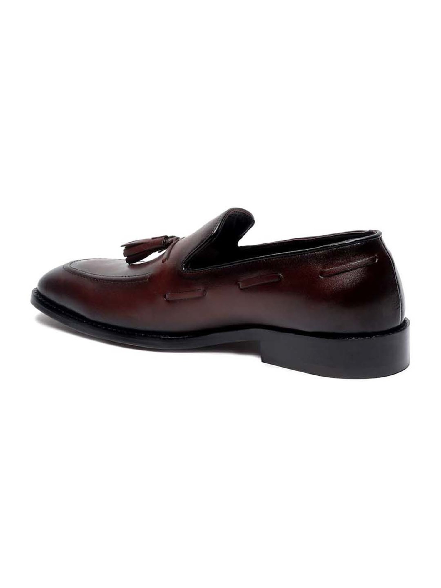 Louis Stitch Men's Brunette Brown Formal Mocassins