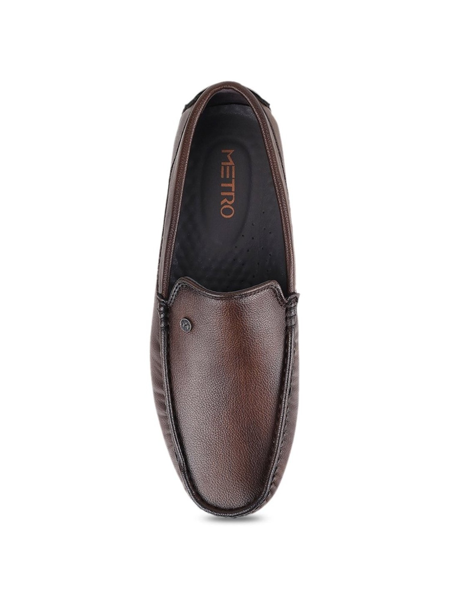 Metro Men's Brown Casual Loafers