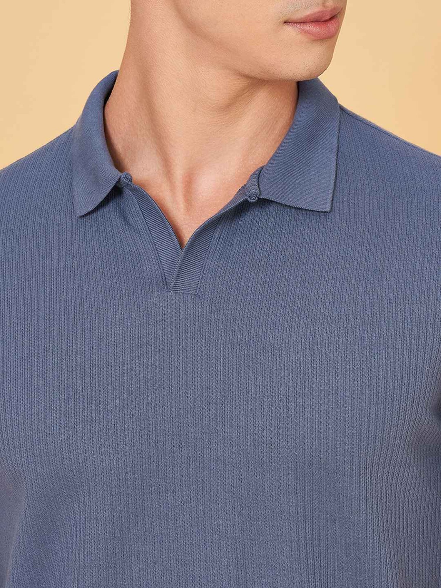 Byford By Pantaloons Pacific Coast Slim Fit Polo T-Shirt