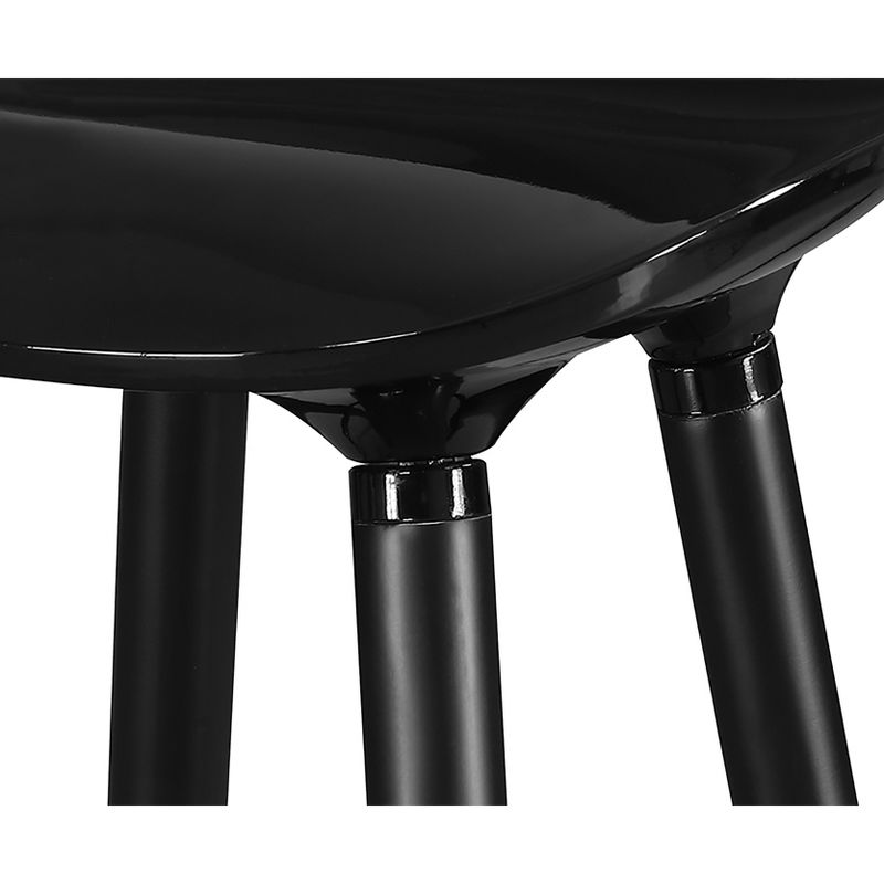Caroline Bar Stool Noir Black - Adore Decor