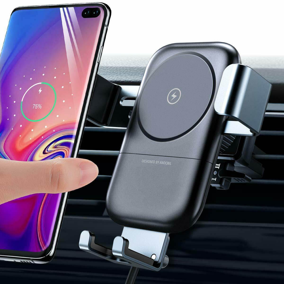 andobil Wireless Car Charger Mount FOR IPHONE AND SAMSUNG (ANDOBIL'S SOLE AGENT)