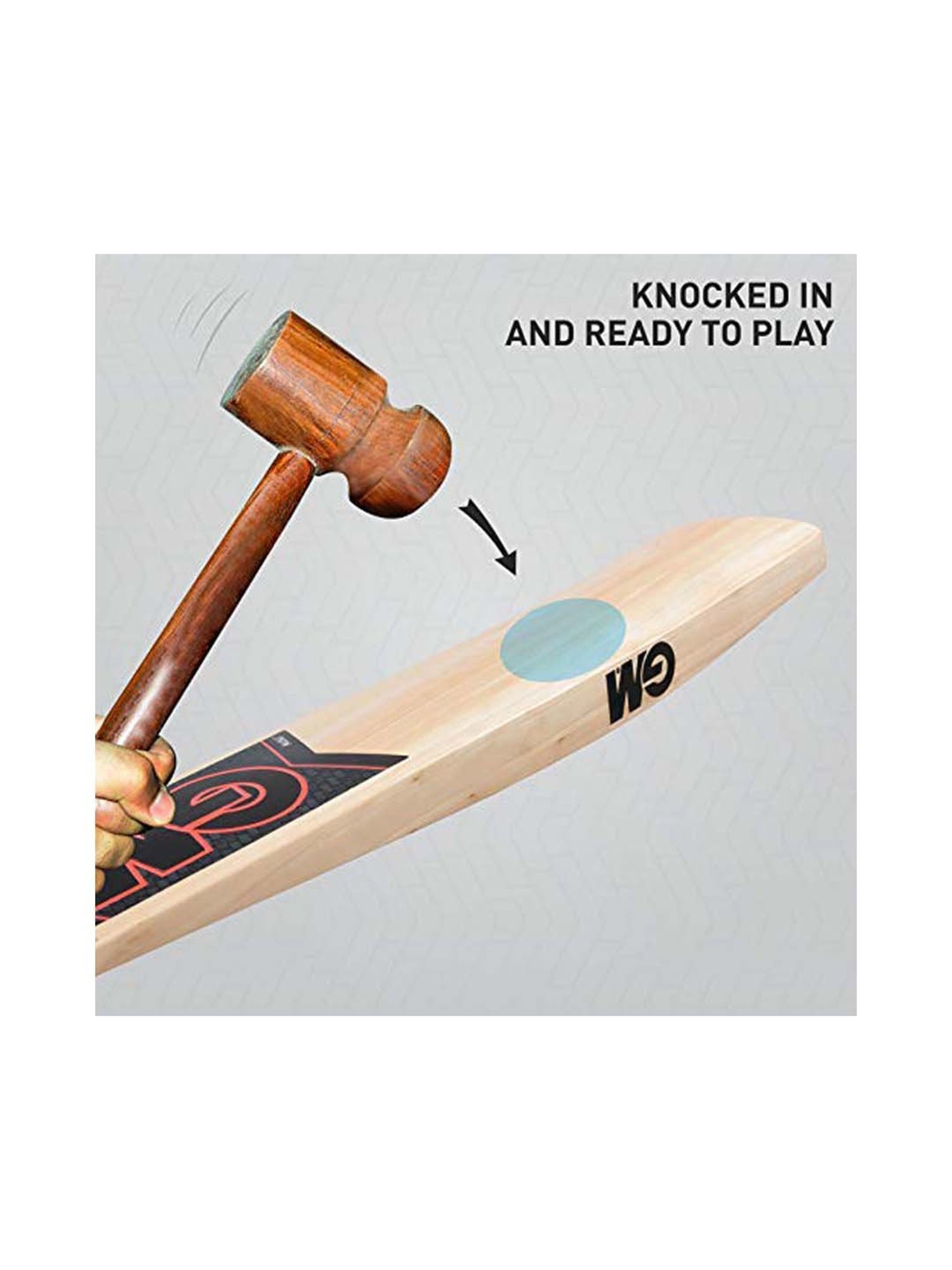 GM Beige Mana Superstar Kashmir Willow Cricket Bat