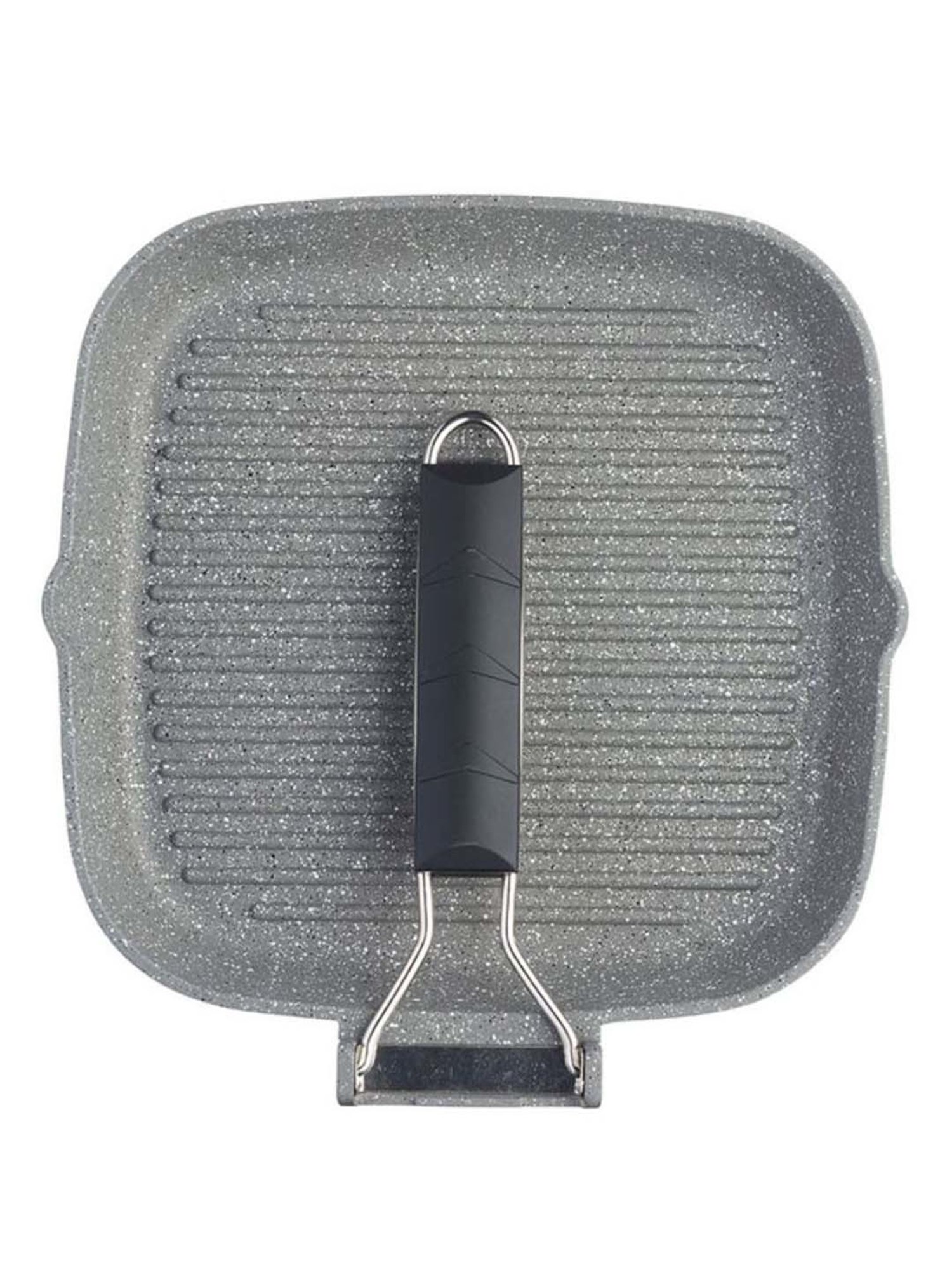 MasterClass Grey Medium Aluminium Grill Pan - 24 cm
