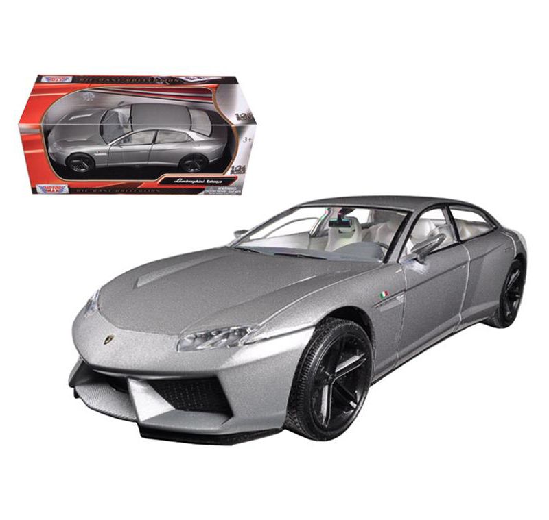 Lamborghini Estoque Grey 1/24 Diecast Model Car by Motormax
