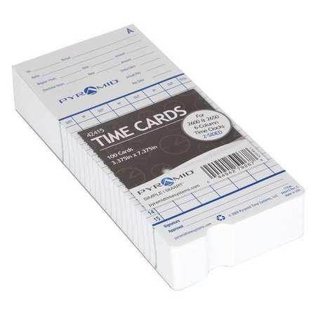 PYRAMID 42415 Time Card,PK100