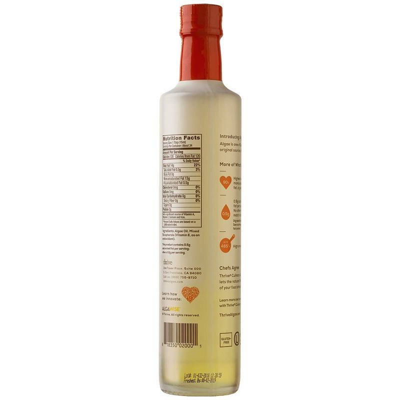 Thrive Culinary Algae Oil - 16.9oz