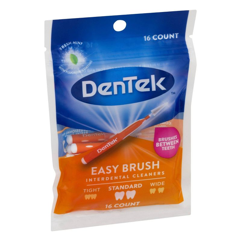 DenTek Easy Brush Interdental Cleaners for Standard Teeth - 16ct
