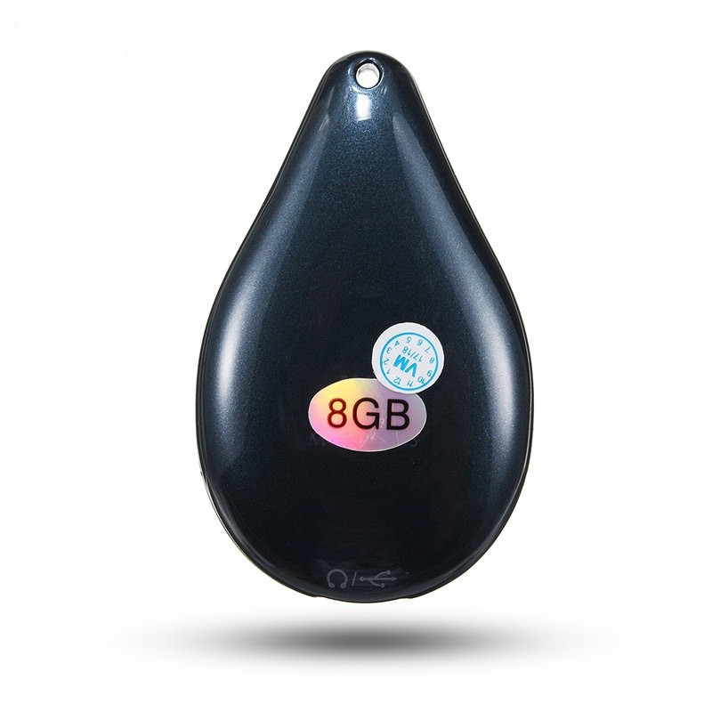 8GB Pendant Digital Audio Sound Voice Recorder Dictaphone Rechargeable MP3 Player Voice Recorder VM100