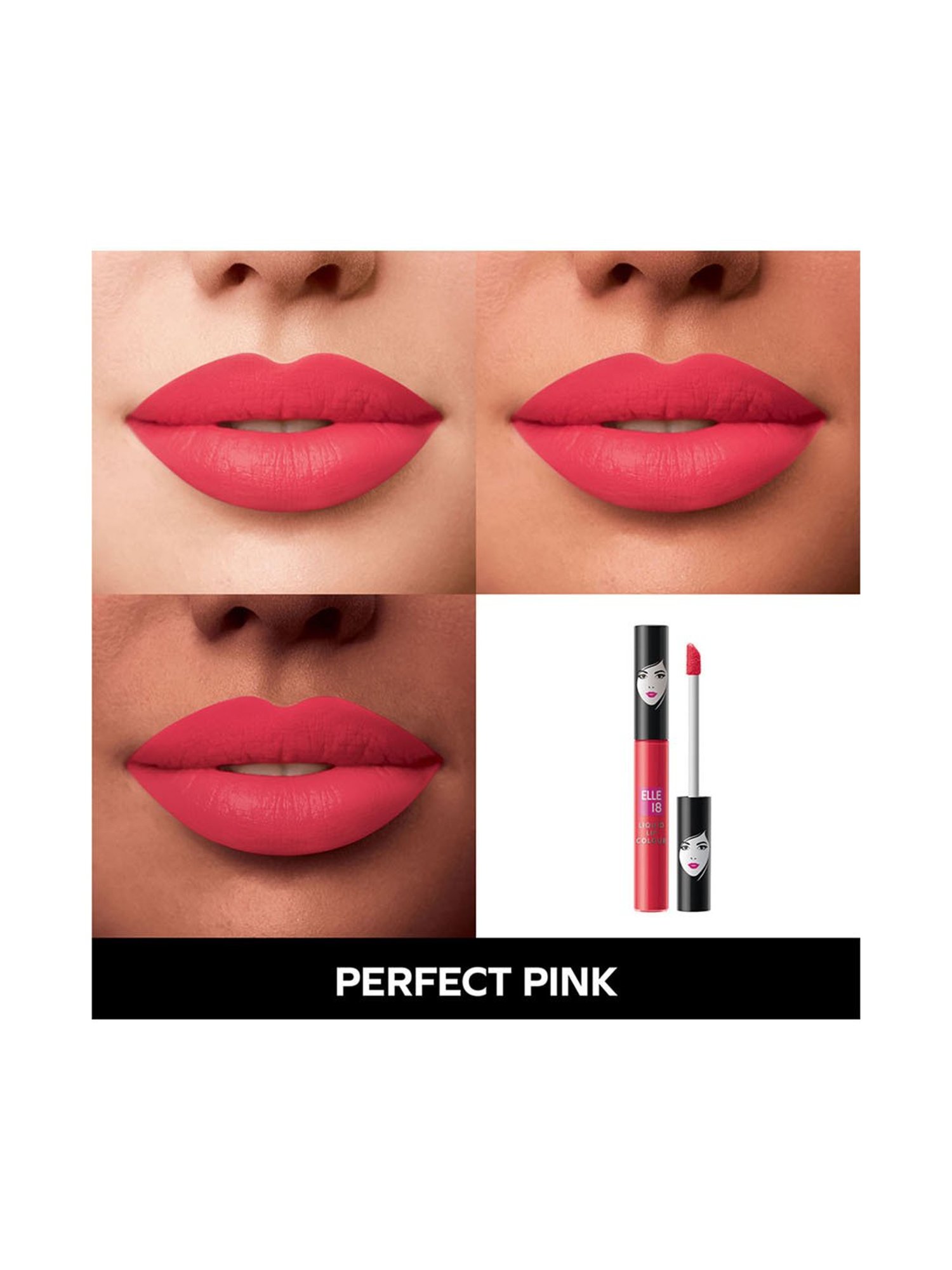 Elle 18 Liquid Lip Colour Perfect Pink - 5.6 ml
