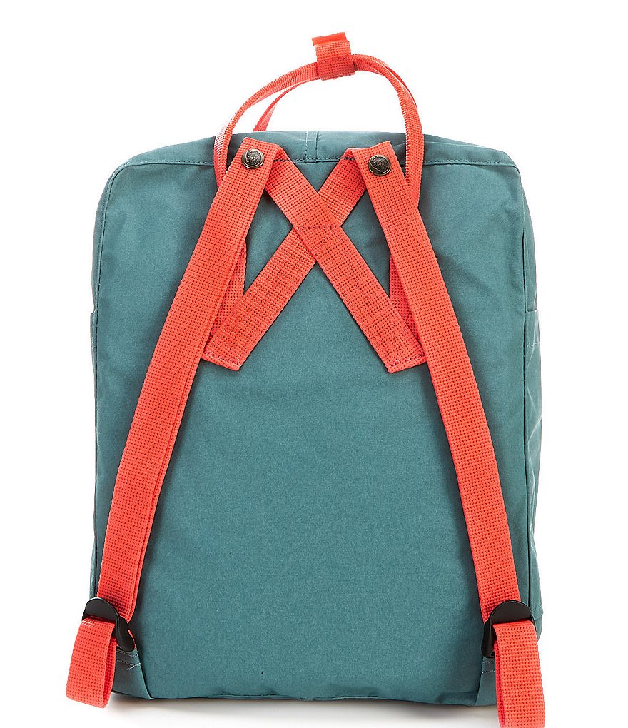 Fjallraven Kanken Colorblock Handles Water-Resistant Backpack