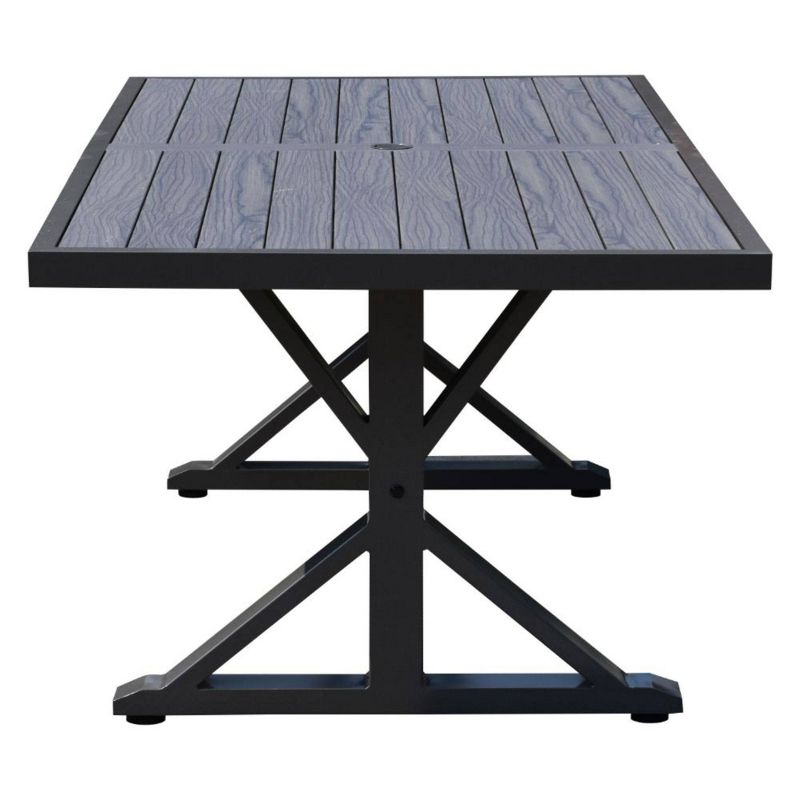 Cast Aluminum Round Dining Table - Nuu Garden