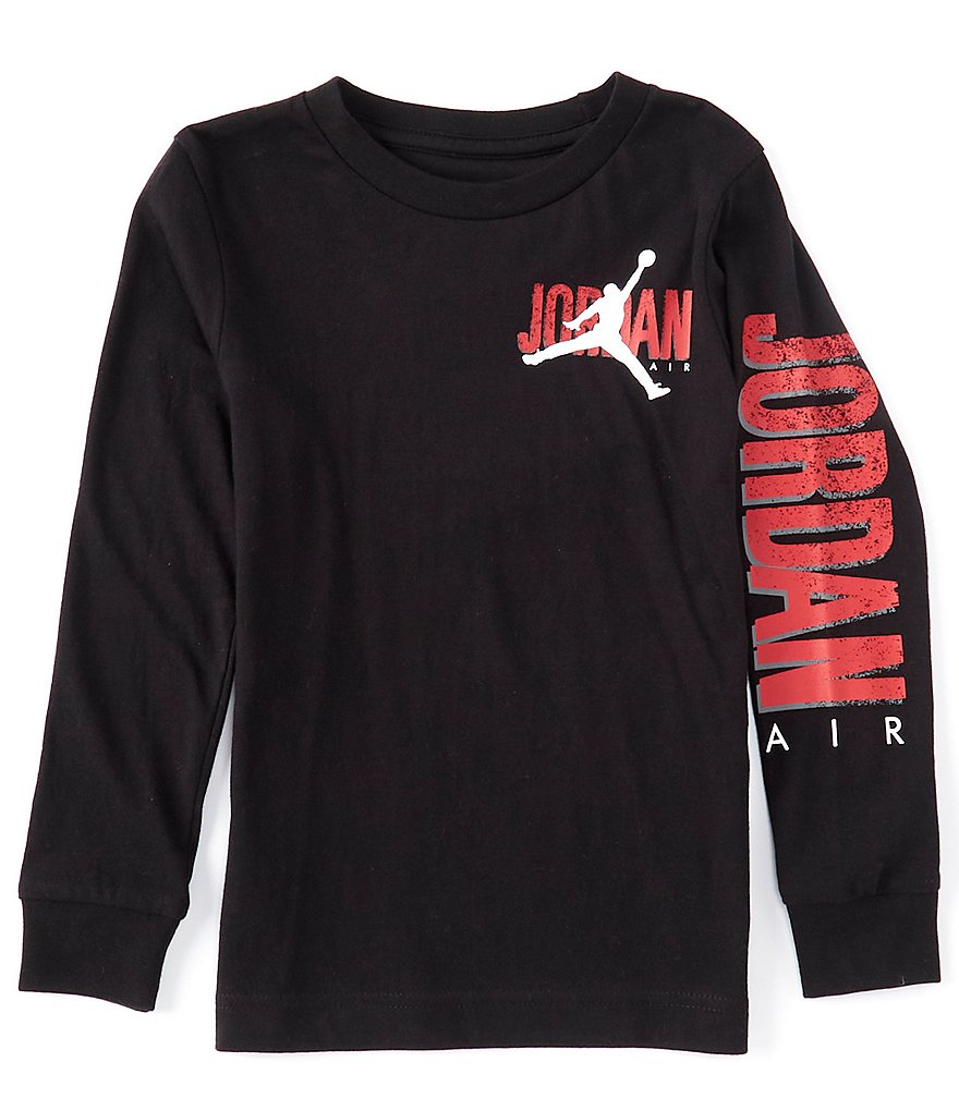 Jordan Little Boys 2T-7 Long-Sleeve Jump Forward Tee