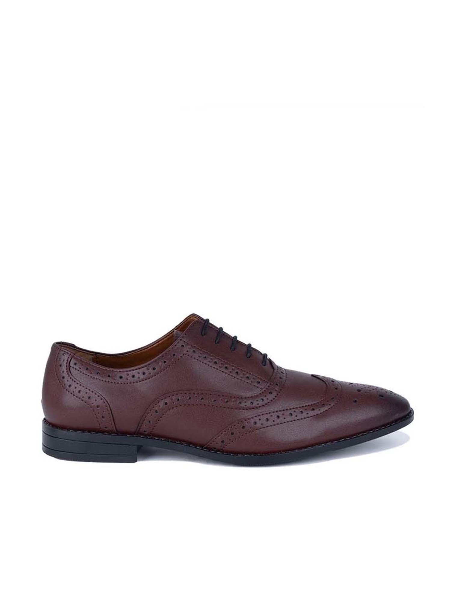 Louis Stitch Men's Rosewood Brogue Shoes