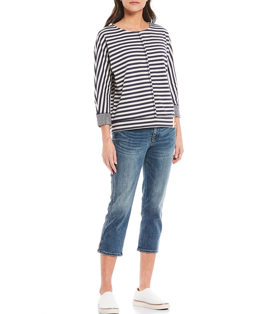 Code Bleu Petite Size Utility Crop Jeans