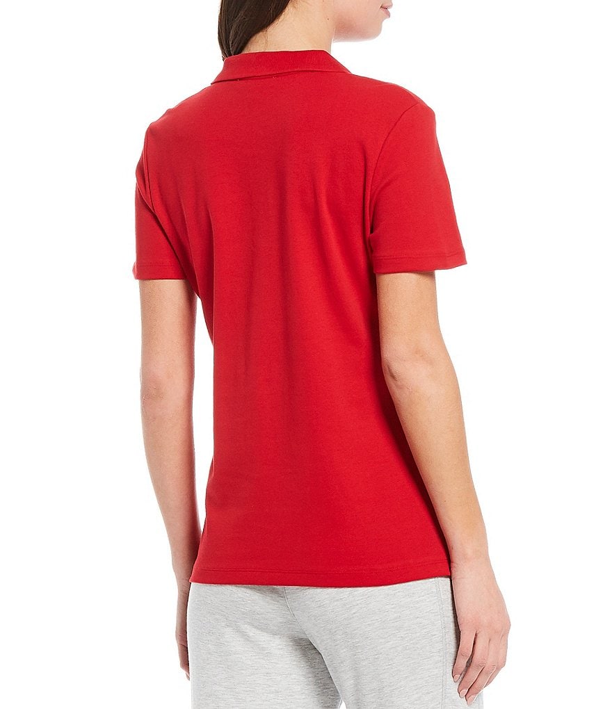 Preston & York Caroline Bow Woven V-Neck 3/4 Sleeve Blouse