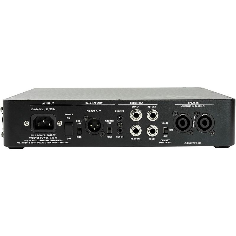 Gallien-Krueger Legacy 1200 1,200W Bass Amp Head Black