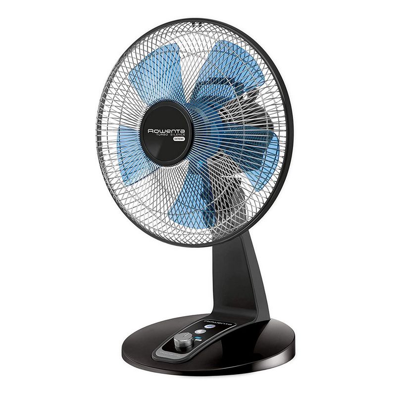 Rowenta VU2631U2 Turbo Silence Extreme Oscillating Manual 12 Inch Table Top Fan