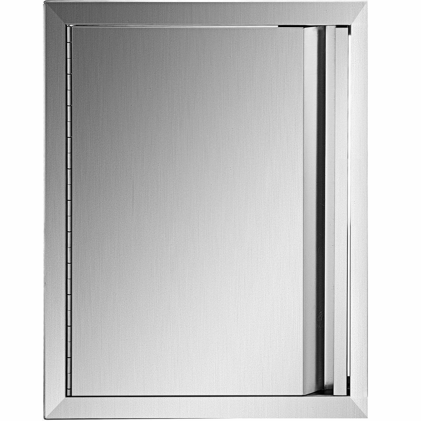 BBQ Access Door Outdoor Kitchen Doors Stainless Steel 17 x 24 Inch Grill Door