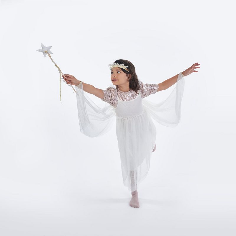 Meri Meri - White Tulle Fairy Dress Up Set (5-6 years) - Costume full body apparel - 2pc