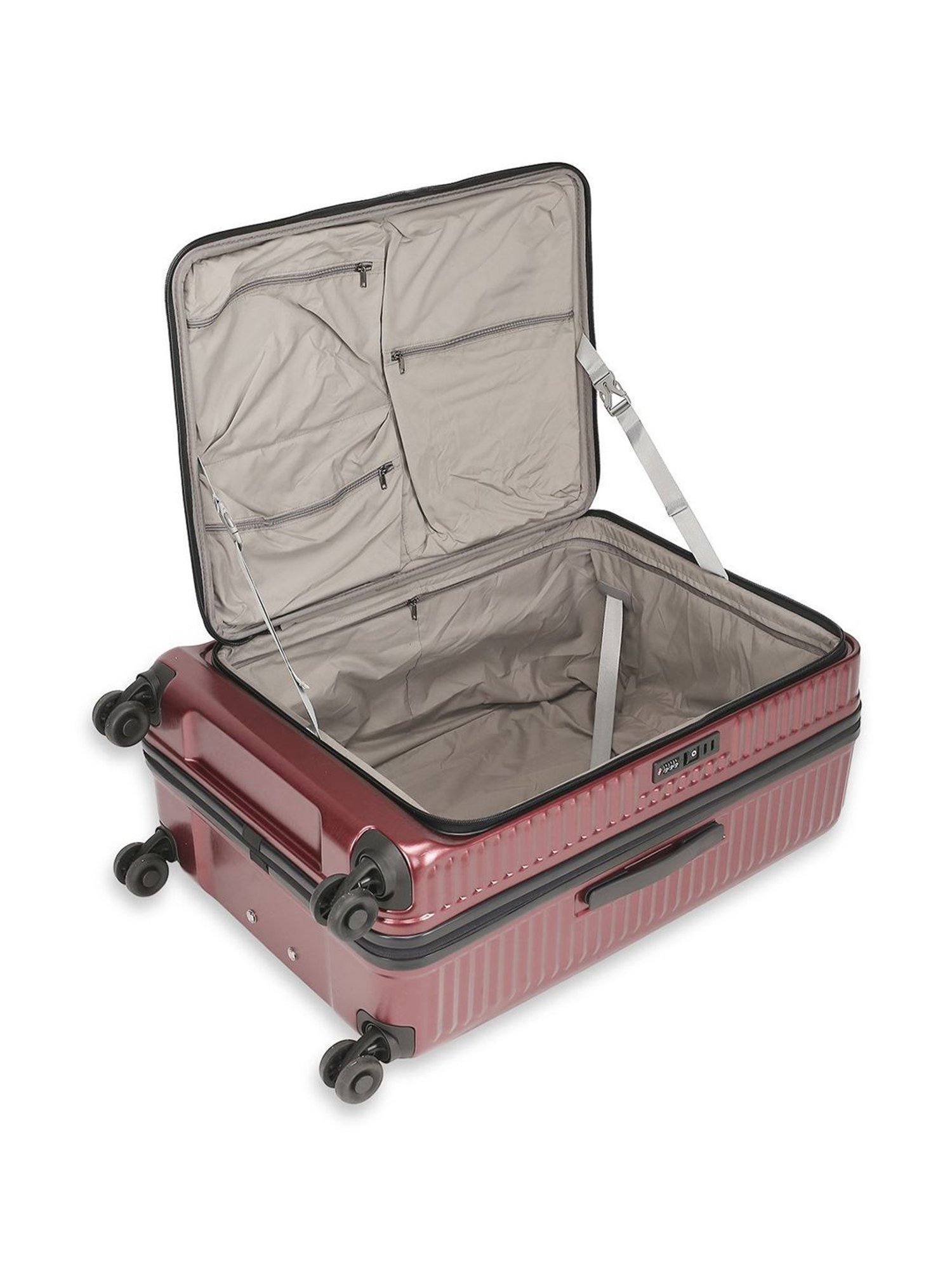 Perquisite Y2K Luxe Range Wine Red Hard 28" Large Luggage