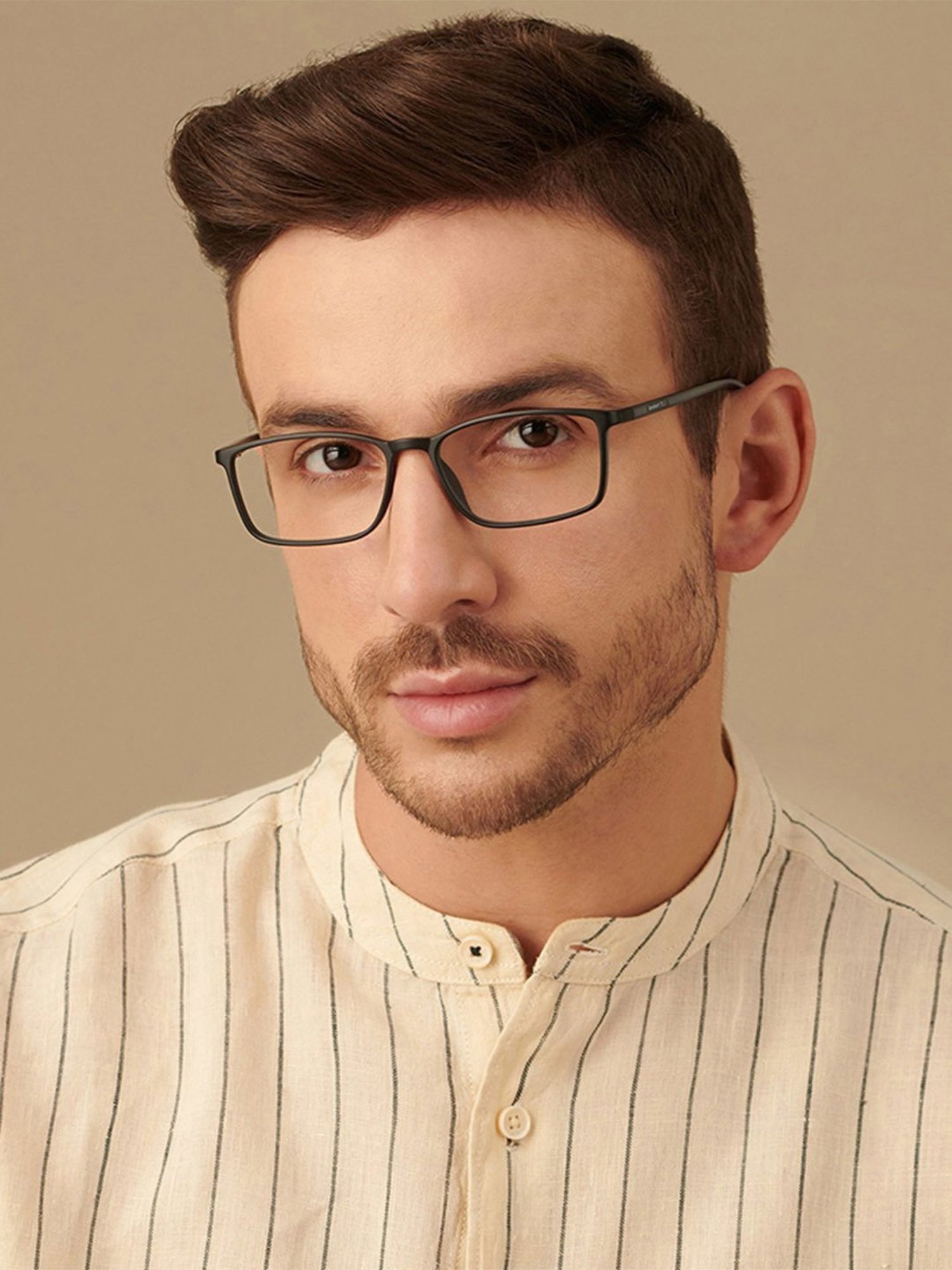 Lenskart Blu LB E13527 Grey Full Rim Rectangular Computer Glasses