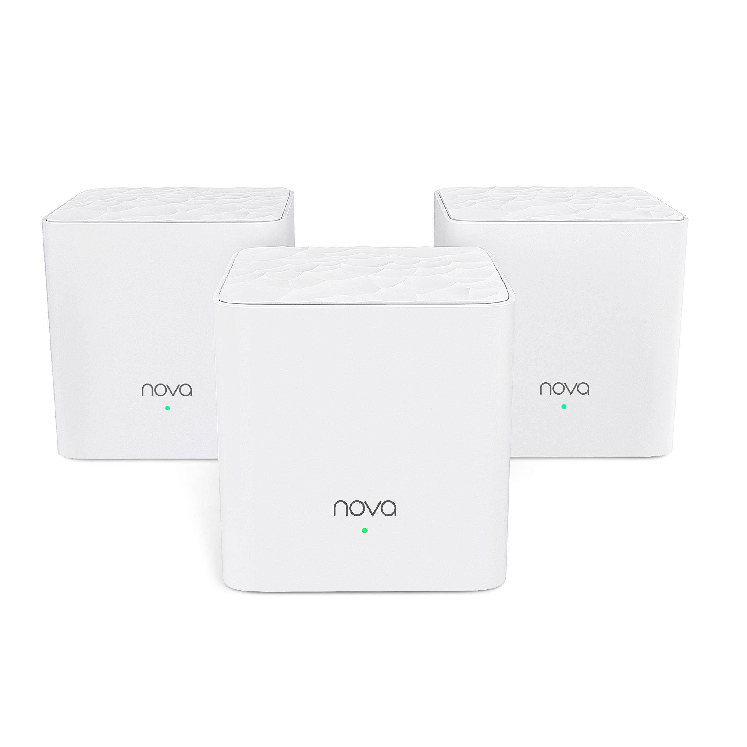 Tenda MW3 Nova Wave 2 802.11AC, Mu-Mimo Whole Home Wi-Fi Mesh System, 3-Pack