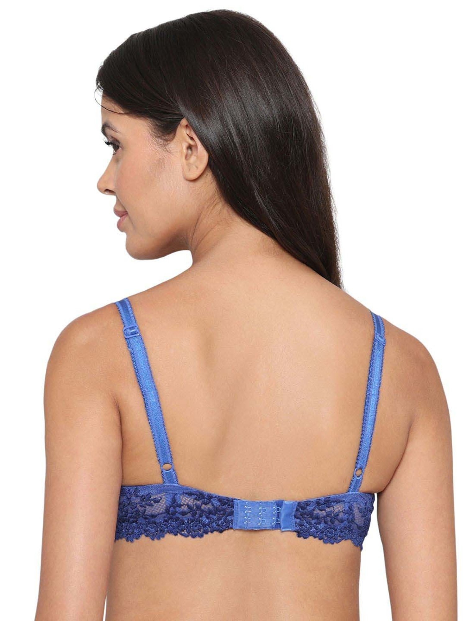 Wacoal Blue Lace Work T-Shirt Bra