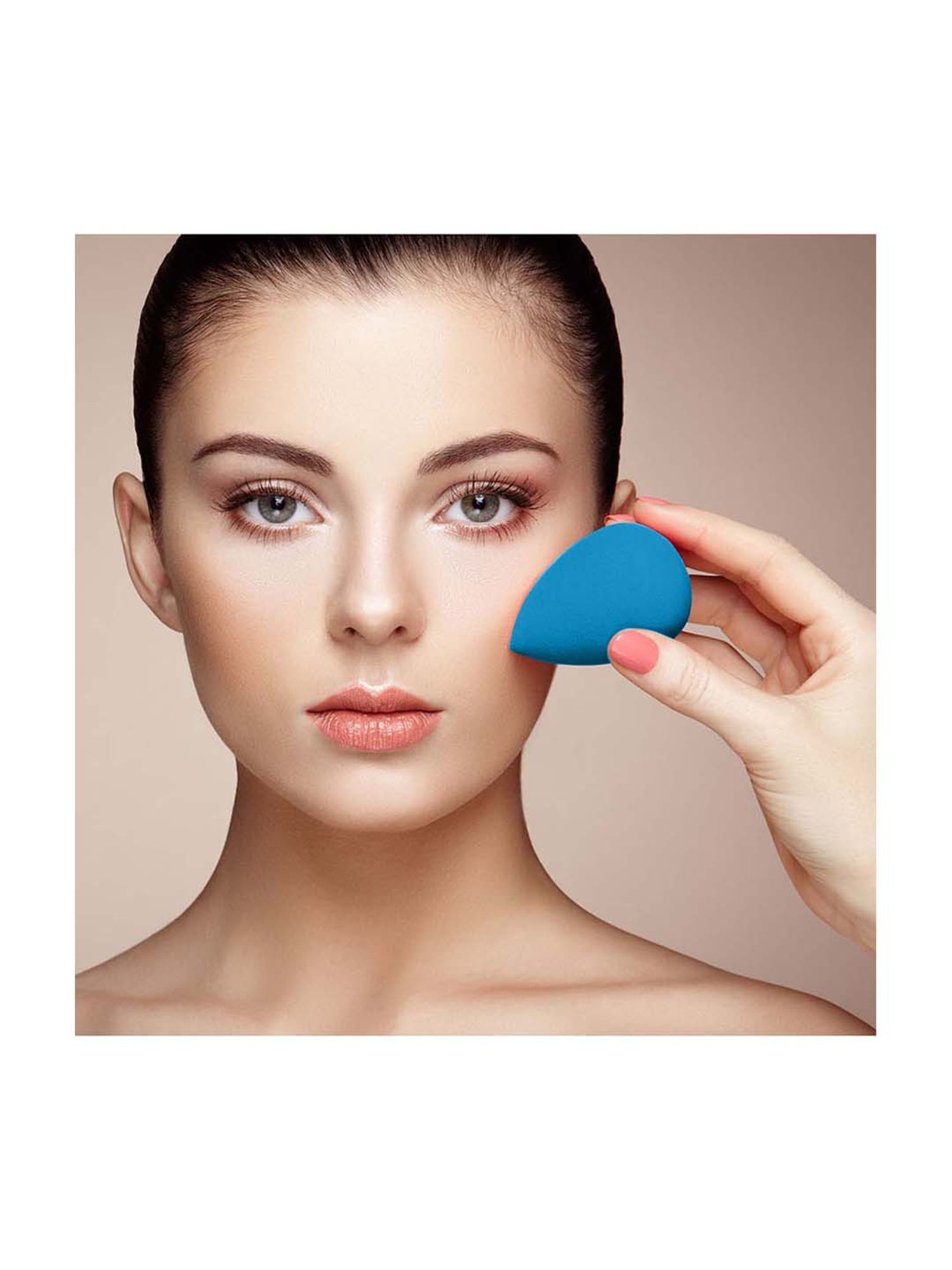 Jaquline USA Regular Beauty Blender Blue - 20 gm