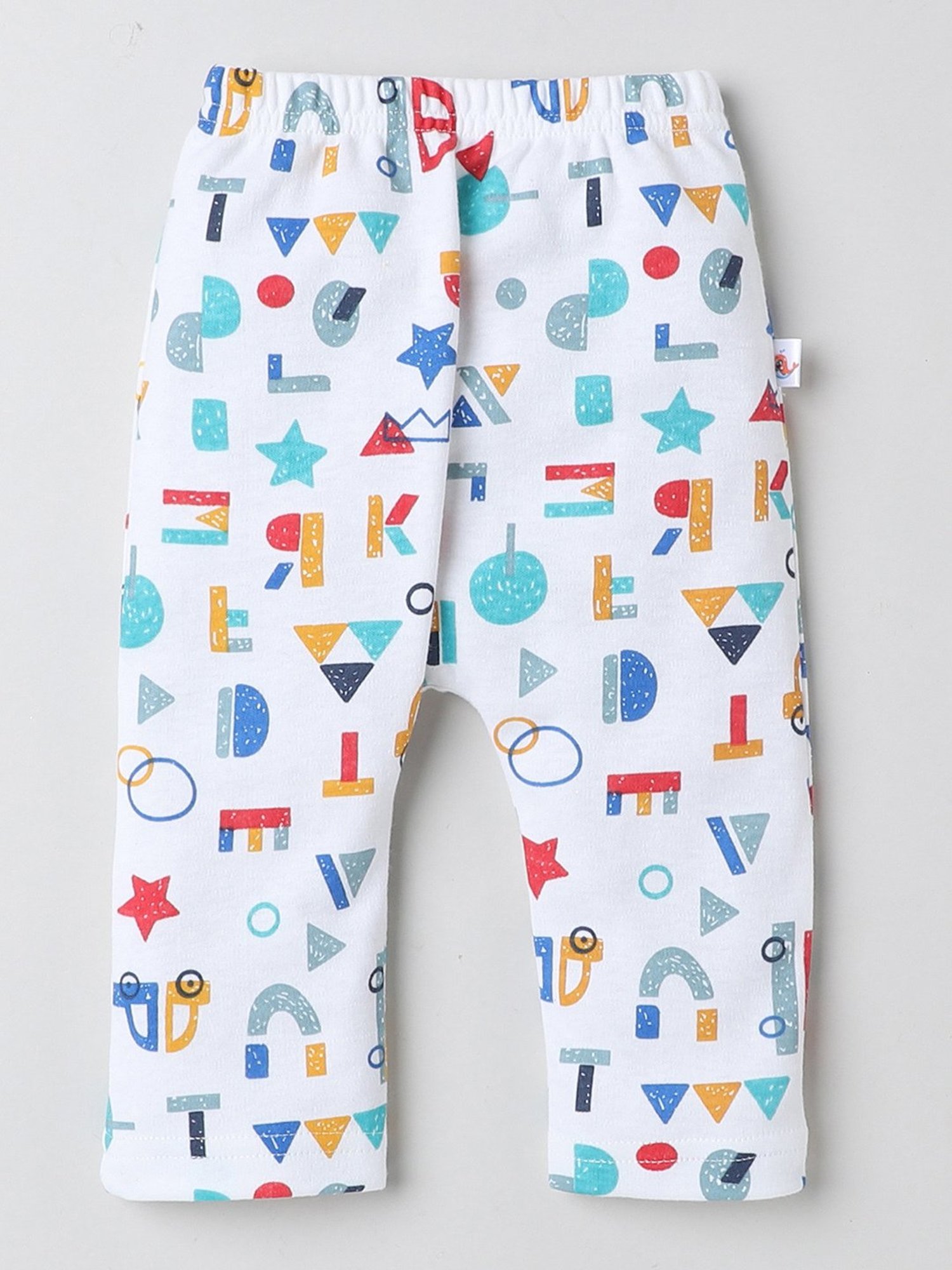 Bumzee Boys Light Blue & White Printed Pyjamas (Pack Of 3)