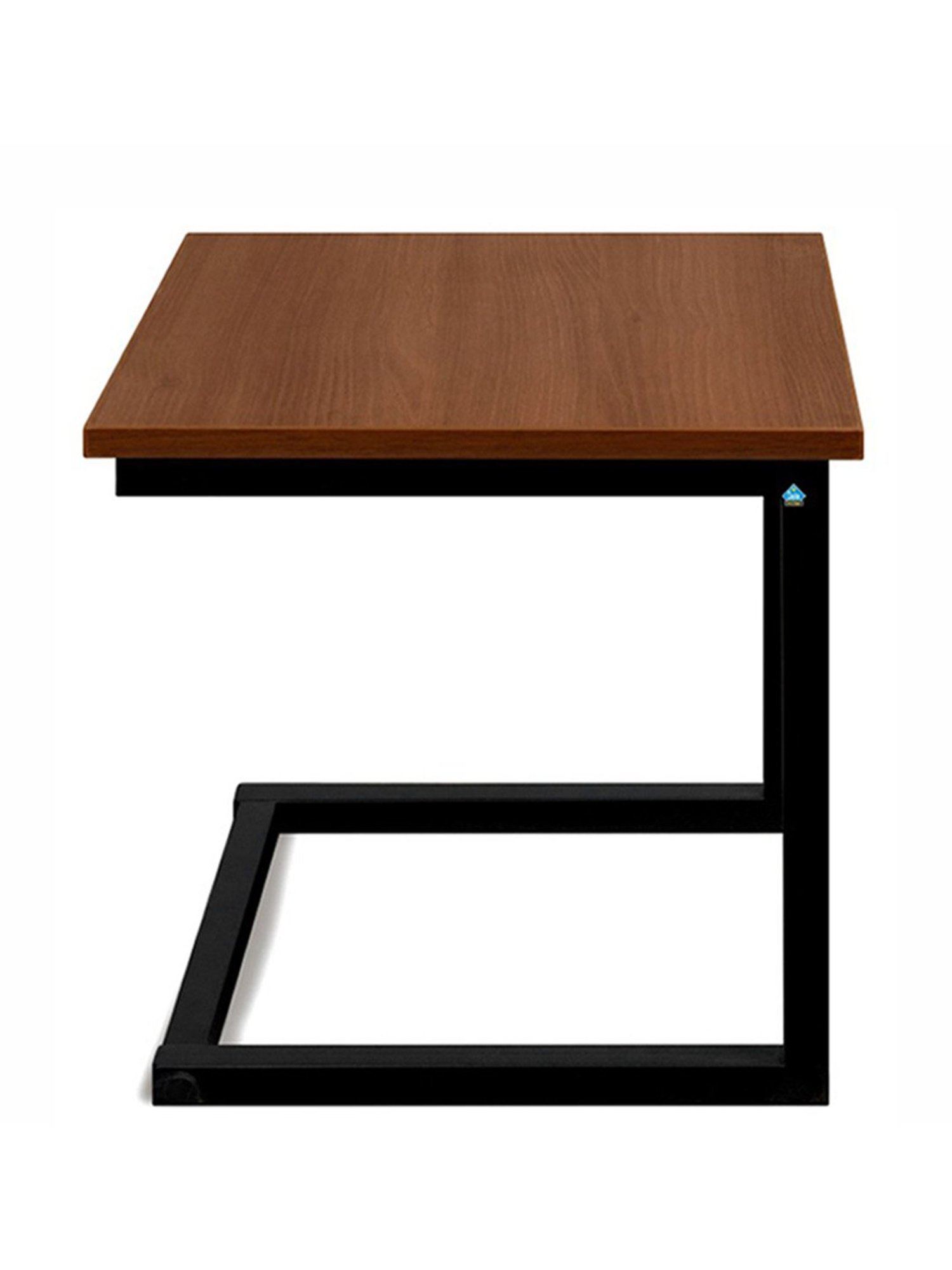 Delite Kom Ren Acacia Dark Metal Side Table
