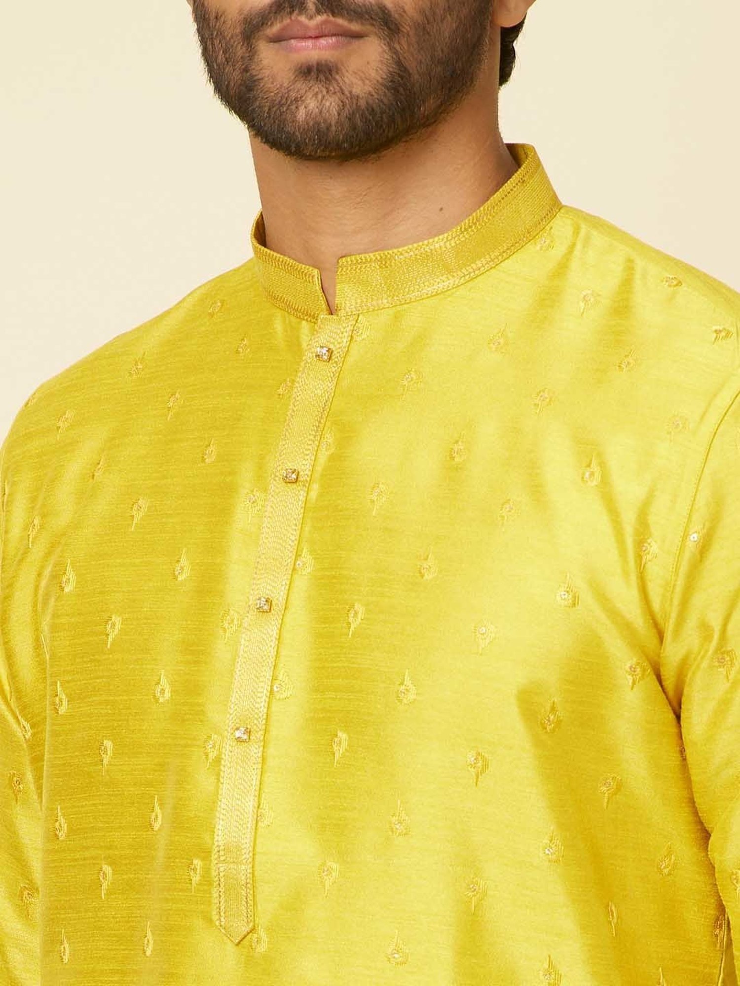 Sanwara Sea Green & White Cotton Regular Fit Chikankari Kurta Bottom Set