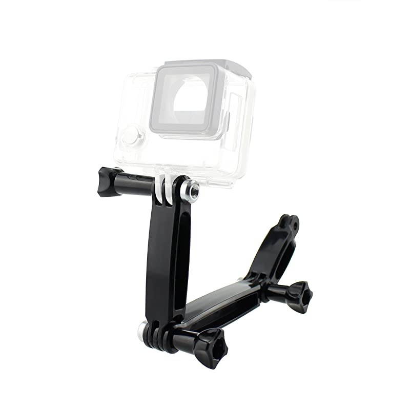 in 1 Extension Pivot Arm SIMampNAT Adjustable Monopod Bracket with Thumb Screw for GoPro Fusion Hero 6 5 4 Session +
