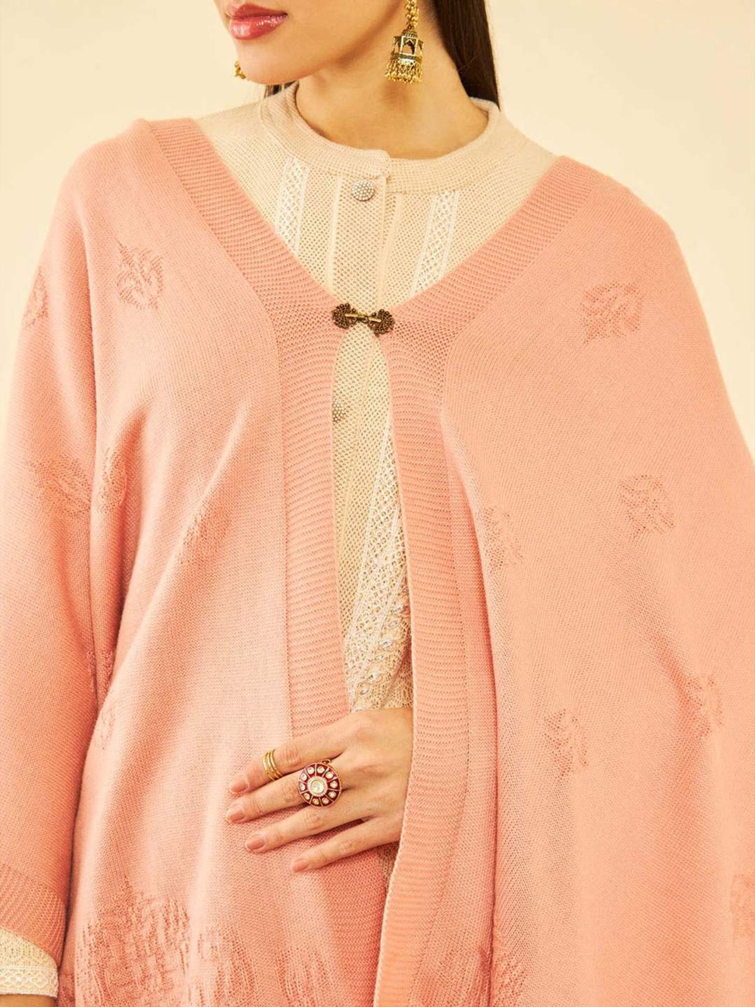 Stylum Multicolor Block Print Dupatta