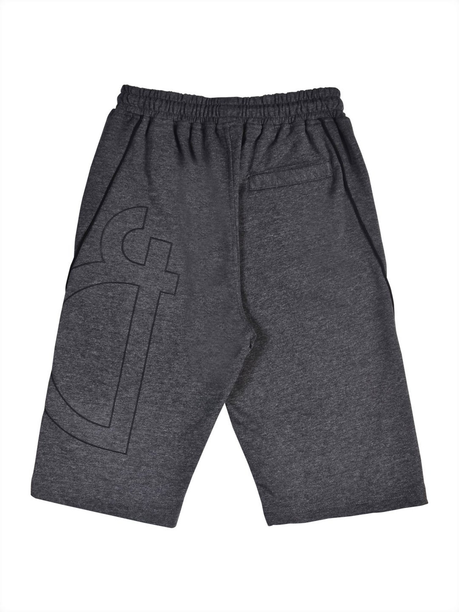 Gini & Jony Kids Grey Printed Shorts