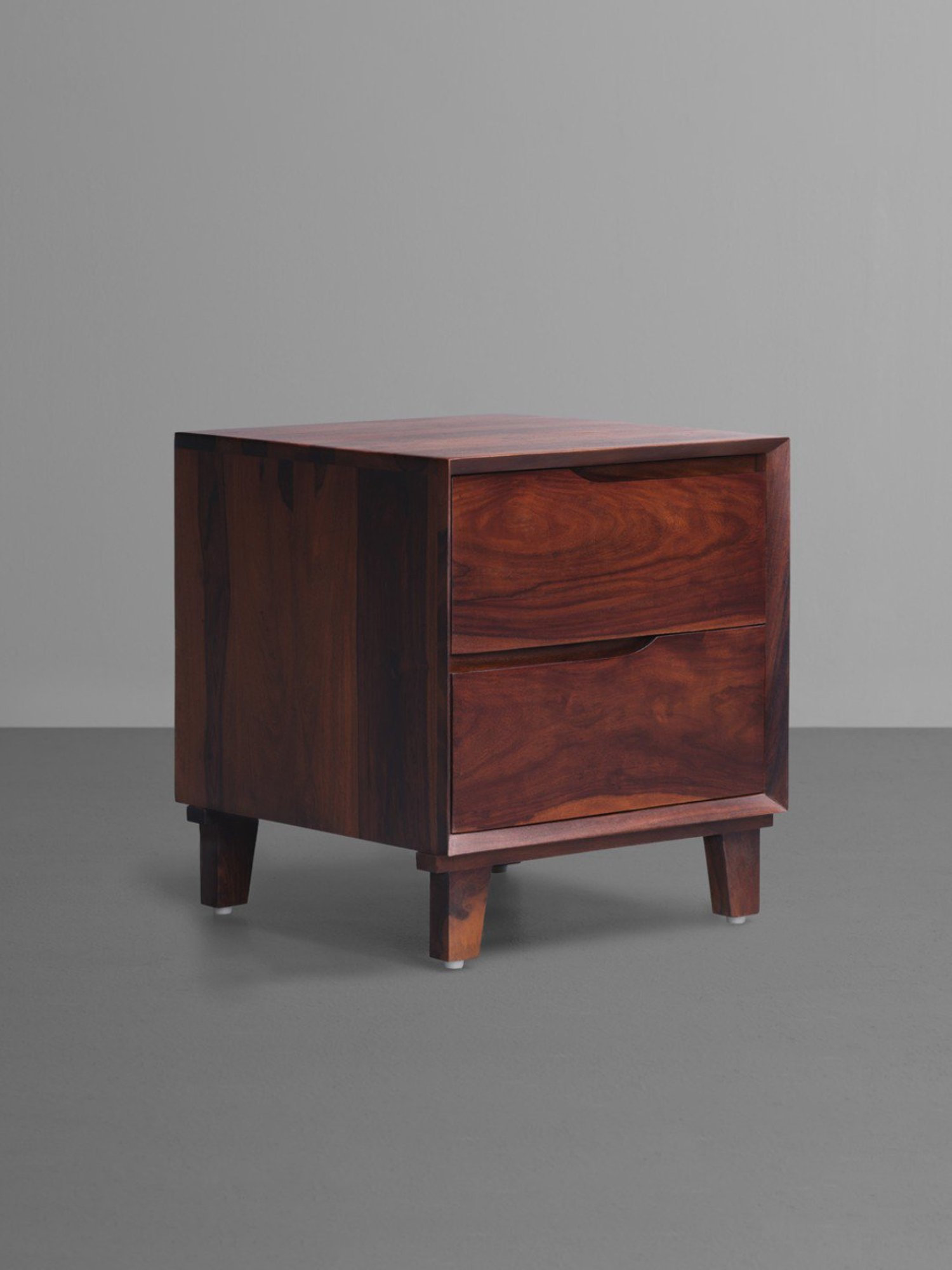 Sleepyhead Mate Brown Sheesham Wood Bedside Table