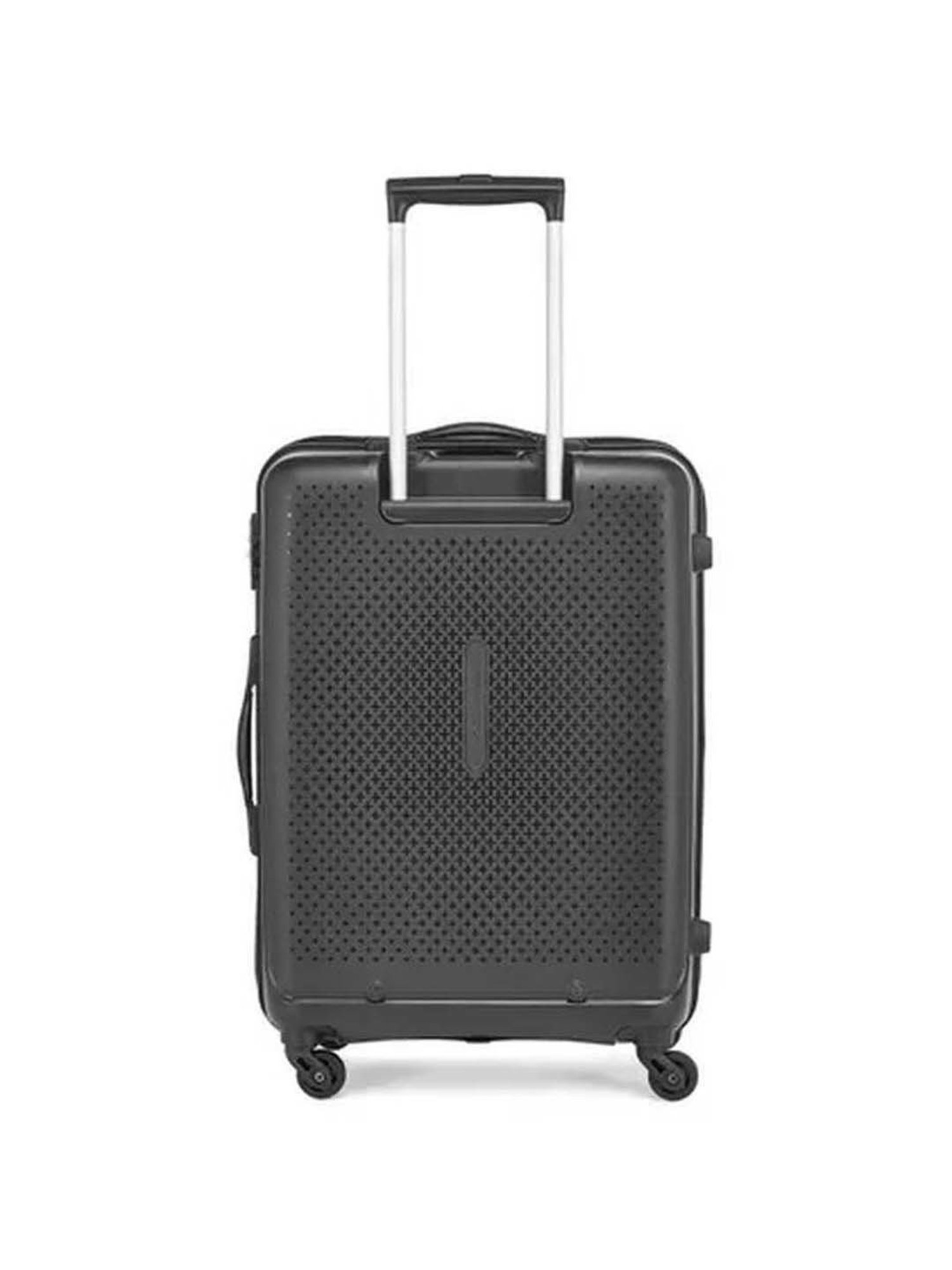 VIP Stargaze Black Printed Hard Medium Trolley Bag - 46 cm