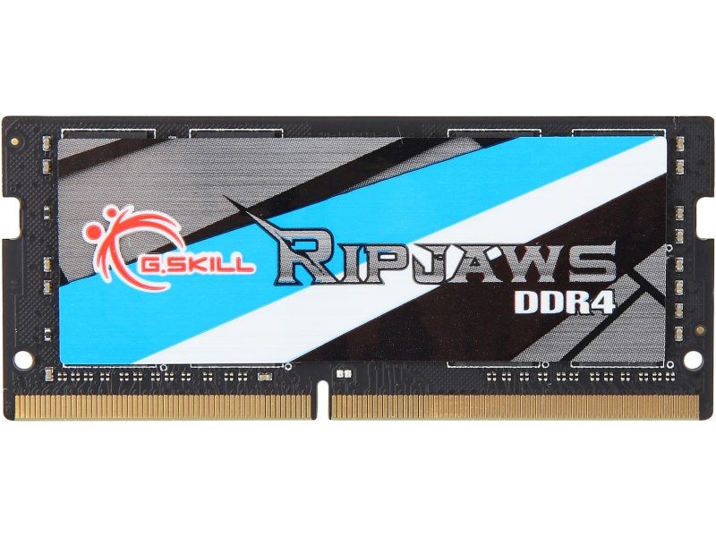 G.SKILL Ripjaws SO-DIMM 8GB 260-Pin DDR4 SO-DIMM DDR4 3200 (PC4 25600) Laptop Memory Model F4-3200C18S-8GRS