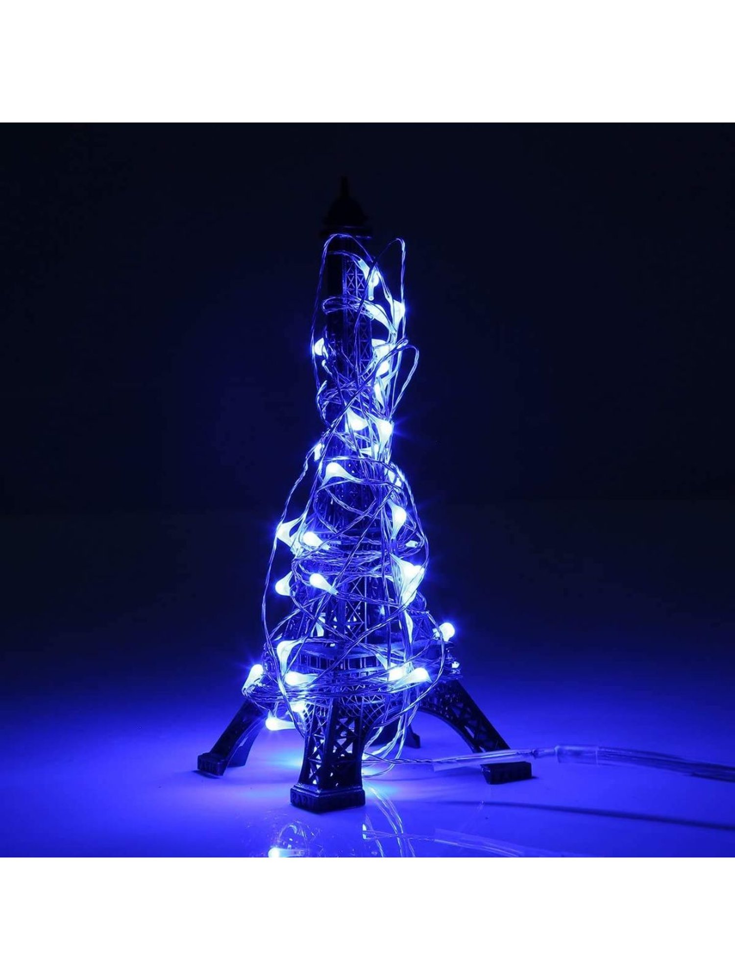 XERGY 10 Meter 100 LED's Fairy Decoration Stary String- 2 M USB Powered (Blue)