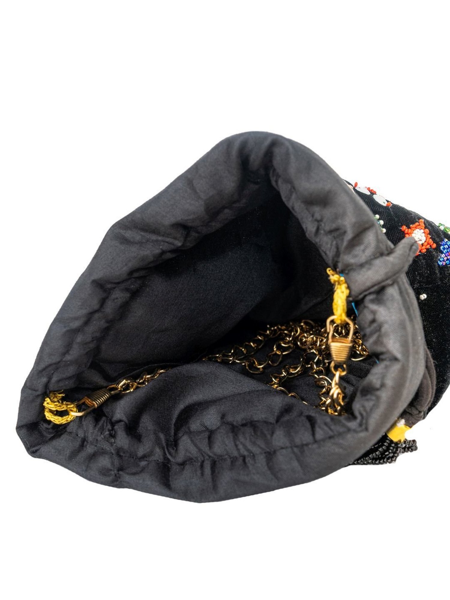 NR by Nidhi Rathi Black Embellished Potli