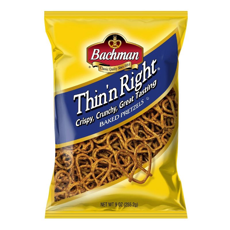 Bachman Thin'n Right Pretzels - 9oz