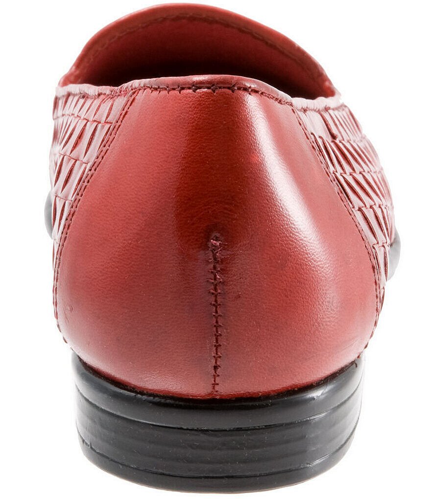 Trotters Liz Woven Leather Loafers