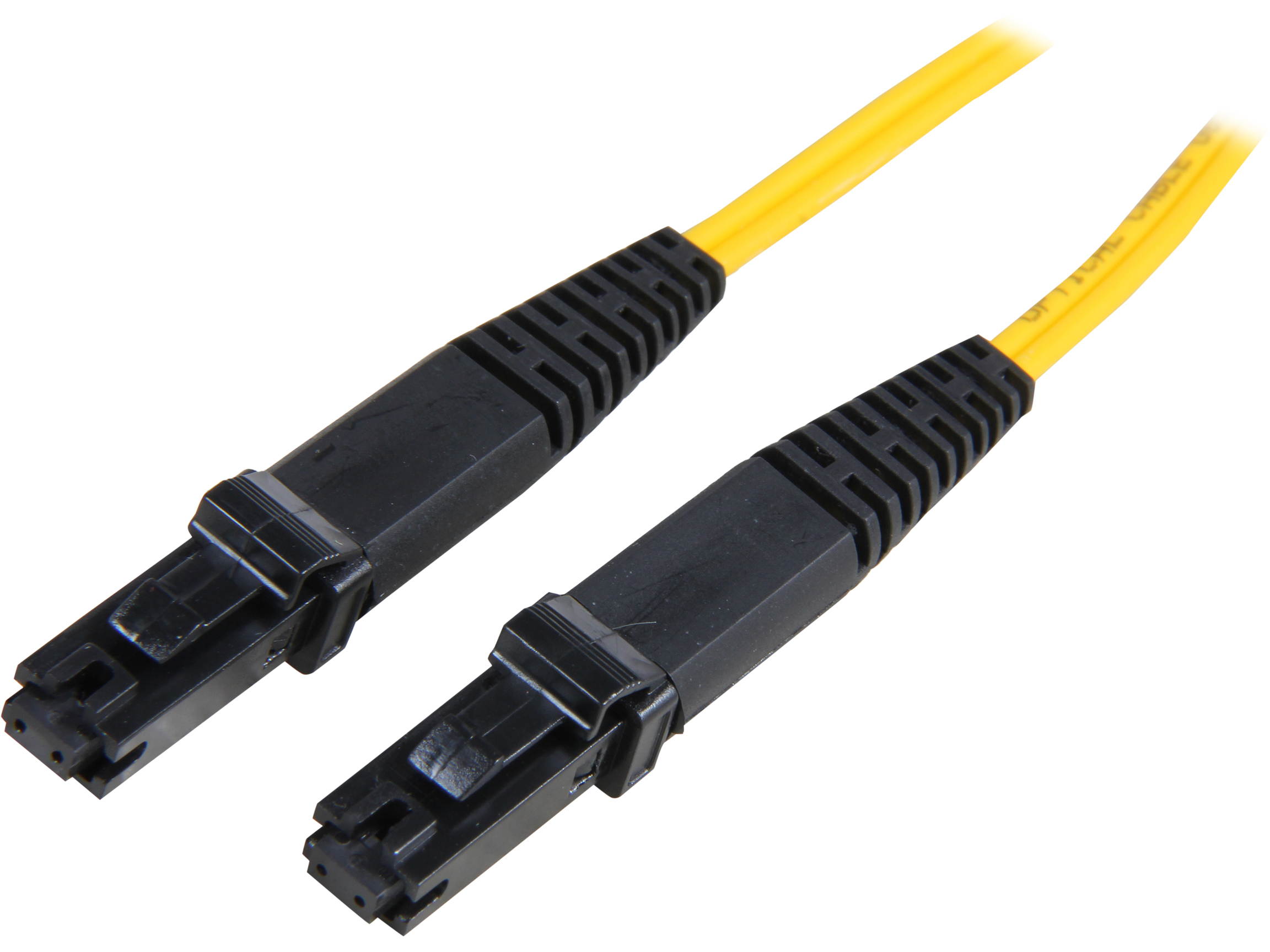 Coboc CY-OS1-2MTRJ-FMFM-2 6.65 ft. Fiber Optic Cable, MTRJ (Female)/MTRJ (Female), Single Mode, Duplex - Yellow