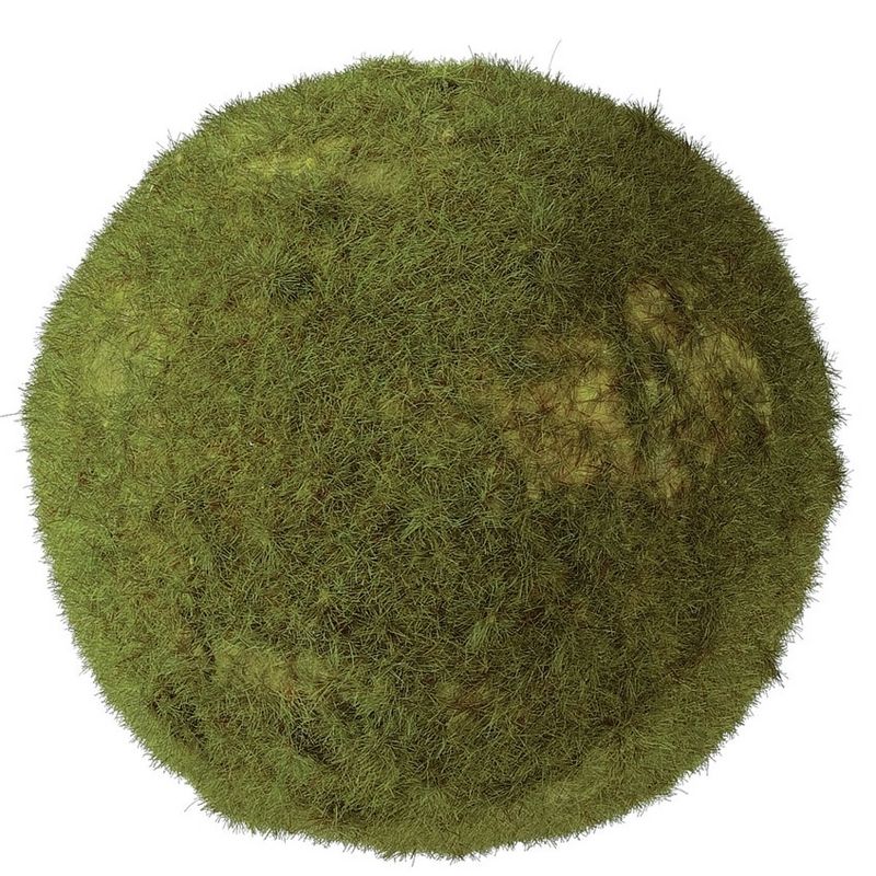 Sullivans Moss Orb Decorative Filler 5.5"H Green